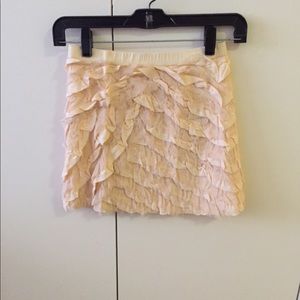 Jcrew crewcuts ruffle mini skirt 8